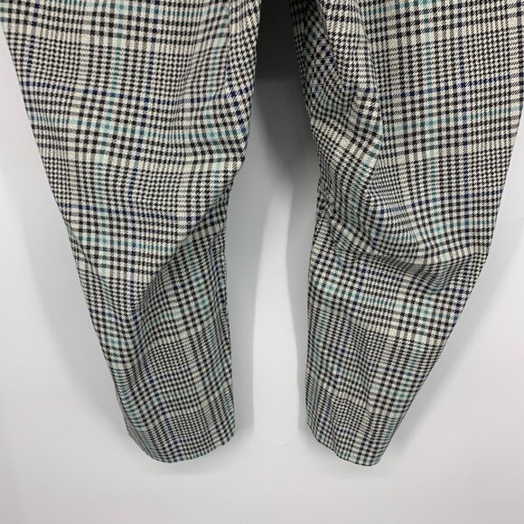 Old Navy Pixie Pants Plaid Printed High Rise Ankle NWT - Picture 10 of 11